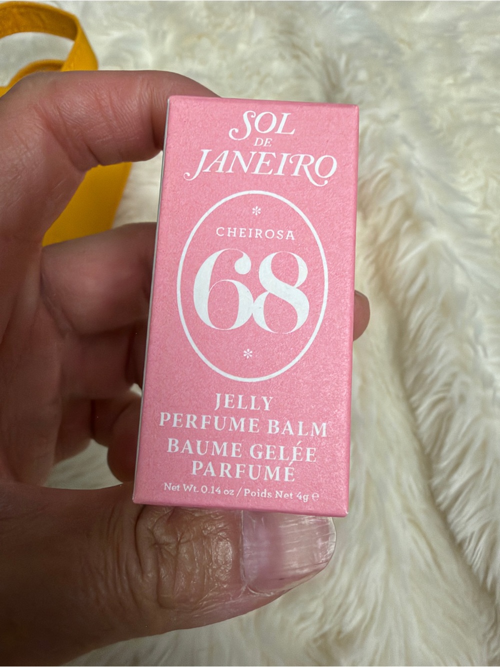 Sol de Janeiro Cheirosa 68 Jelly Perfume Balm - Pink & White Packaging - Picture 3 of 10